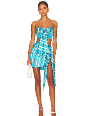 Atoir Wrapped Up Skirt & Top, $350 NWT, Size S Top & XS Skirt, Item #2649